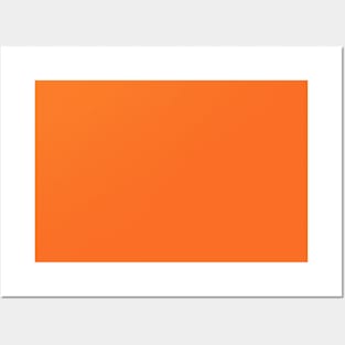 Orange Block Posters and Art